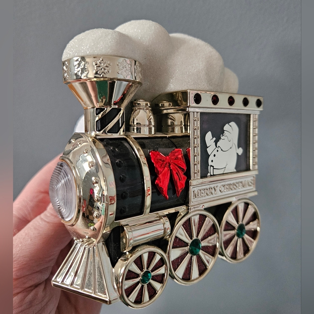 Santa Train Wallflower Plug Light Up Bath & Body Works Festive